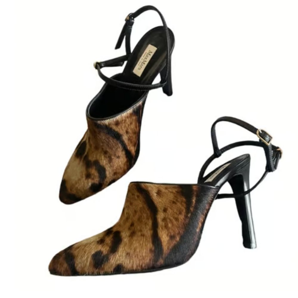 Max Mara Pony Style Calfskin Heels
